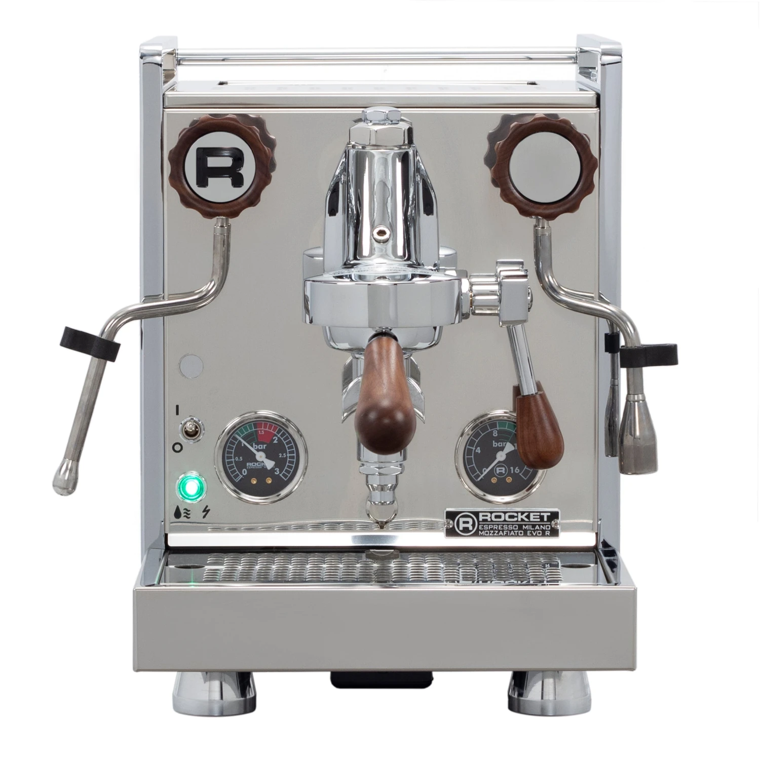 Rocket Espresso Mozzafiato Cronometro R Espresso Machine - Walnut Accents 4 Rocket Espresso Mozzafiato Cronometro R Espresso Machine - Walnut Accents - Image 2
