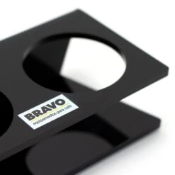 Bravo Acrylic Tamper And Distributor Stand - Black 10 Bravo Acrylic Tamper And Distributor Stand - Black -Gaggia Store IMG 1432