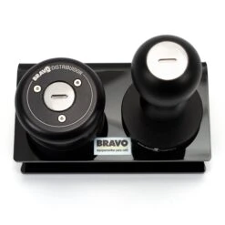 Bravo Acrylic Tamper And Distributor Stand - Black 9 Bravo Acrylic Tamper And Distributor Stand - Black -Gaggia Store IMG 1442