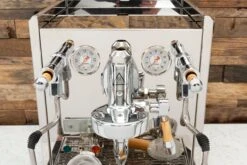 ECM Synchronika Espresso Machine - Olive Wood -Gaggia Store IMG 2378