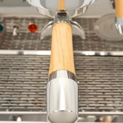 ECM Synchronika Espresso Machine - Olive Wood -Gaggia Store IMG 2388