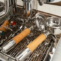 ECM Synchronika Espresso Machine - Olive Wood -Gaggia Store IMG 2391