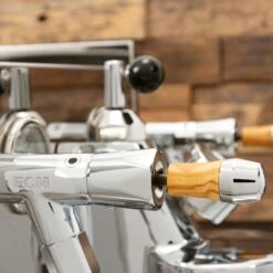 ECM Synchronika Espresso Machine With Flow Control - Olive Wood -Gaggia Store IMG 2397