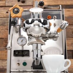 ECM Classika PID Espresso Machine With Flow Control - Olive Wood -Gaggia Store IMG 3520