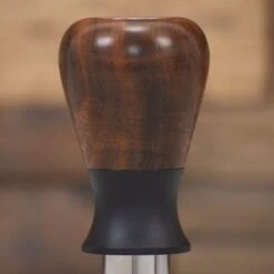 Bravo Espresso Tamper Dark Wood Handle 54.7mm -Gaggia Store IMG 4442