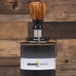 Bravo Espresso Tamper Light Wood Handle 54.7mm 12 Bravo Espresso Tamper Light Wood Handle 54.7mm -Gaggia Store IMG 4457