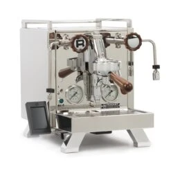 Rocket Espresso R Cinquantotto Espresso Machine - Walnut Accents -Gaggia Store IMG 4540