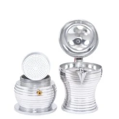 Illy Alessi Pulcina 3 Cup Moka Pot - Red -Gaggia Store IMG 5857