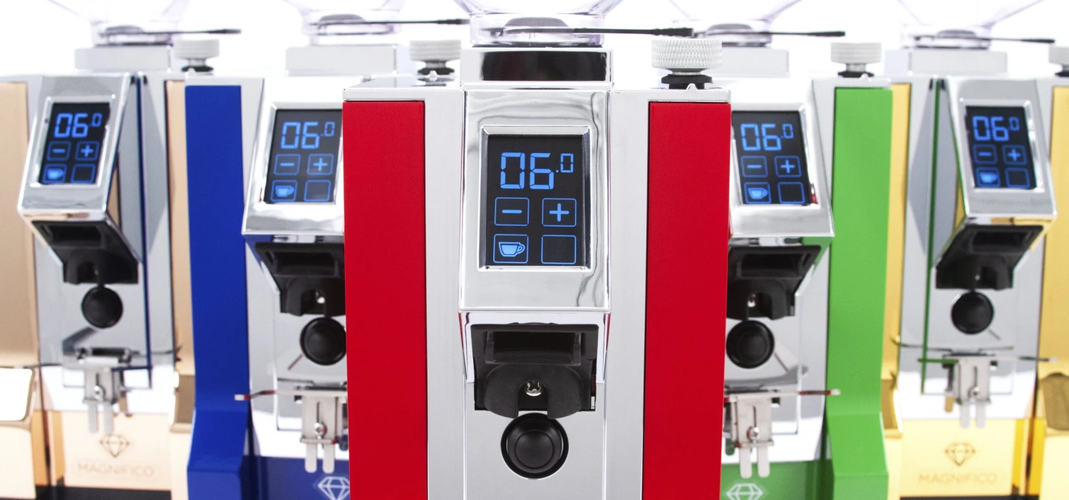 Eureka Mignon Magnifico Coffee Grinder In Pale Blue 14 Eureka Mignon Magnifico Coffee Grinder In Pale Blue - Image 12