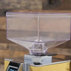 Eureka Mignon Magnifico Coffee Grinder In Dubai Gold -Gaggia Store IMG 6138