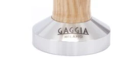 Gaggia Logo Ashwood Handle Tamper -Gaggia Store IMG 6641