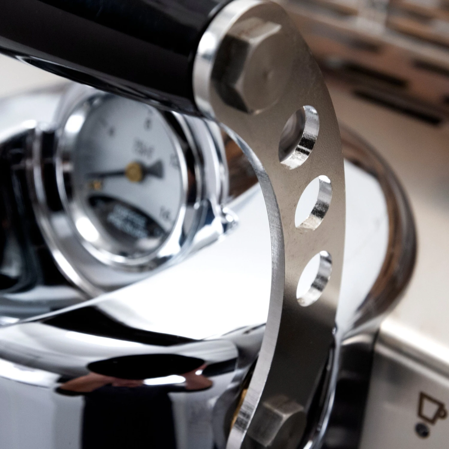 Dalla Corte Mina Espresso Machine (110v) - Venice Wood 10 Dalla Corte Mina Espresso Machine (110v) - Venice Wood - Image 8