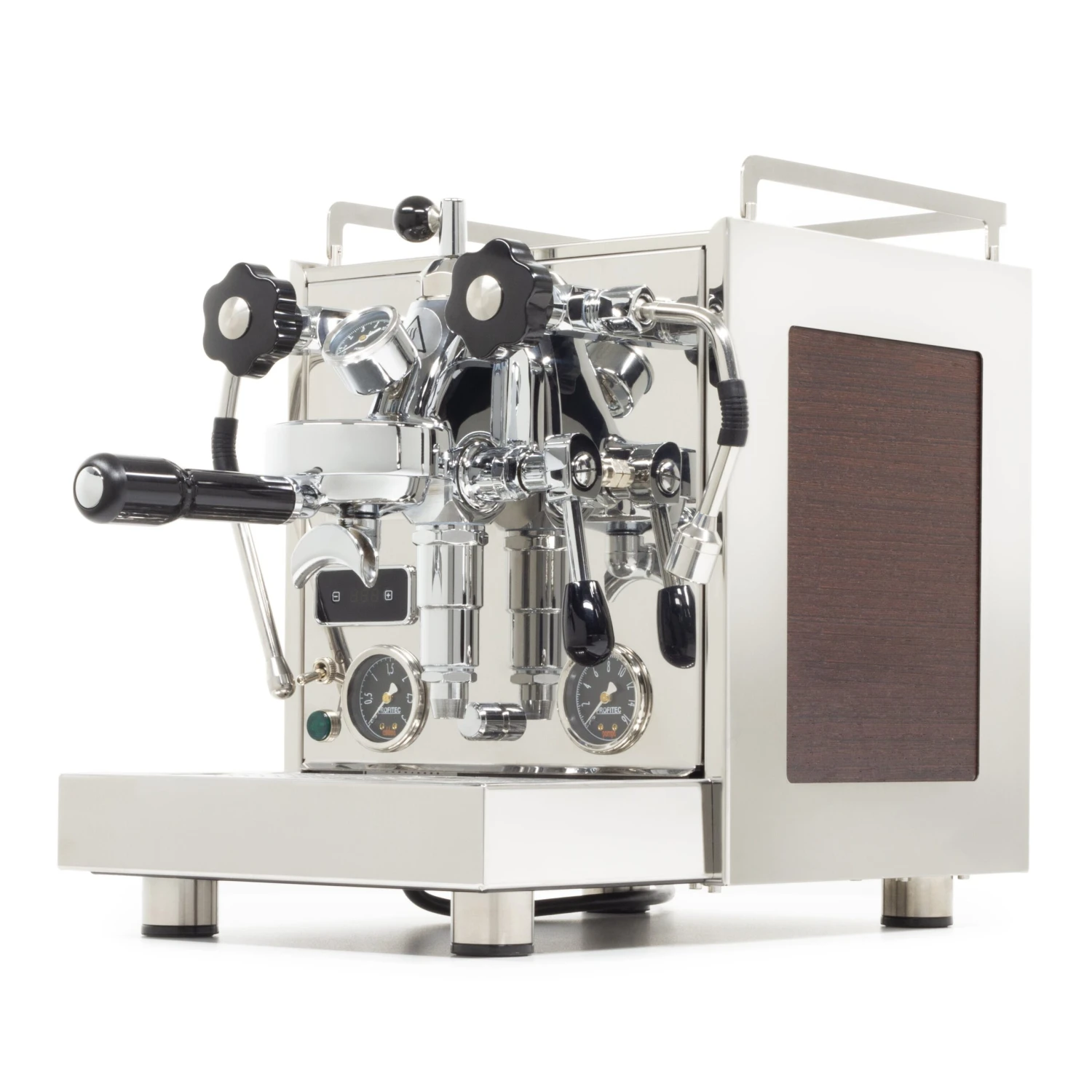 Profitec Pro 600 Dual Boiler Espresso Machine With Flow Control - Wenge Quarter Cut 3 Profitec Pro 600 Dual Boiler Espresso Machine With Flow Control - Wenge Quarter Cut