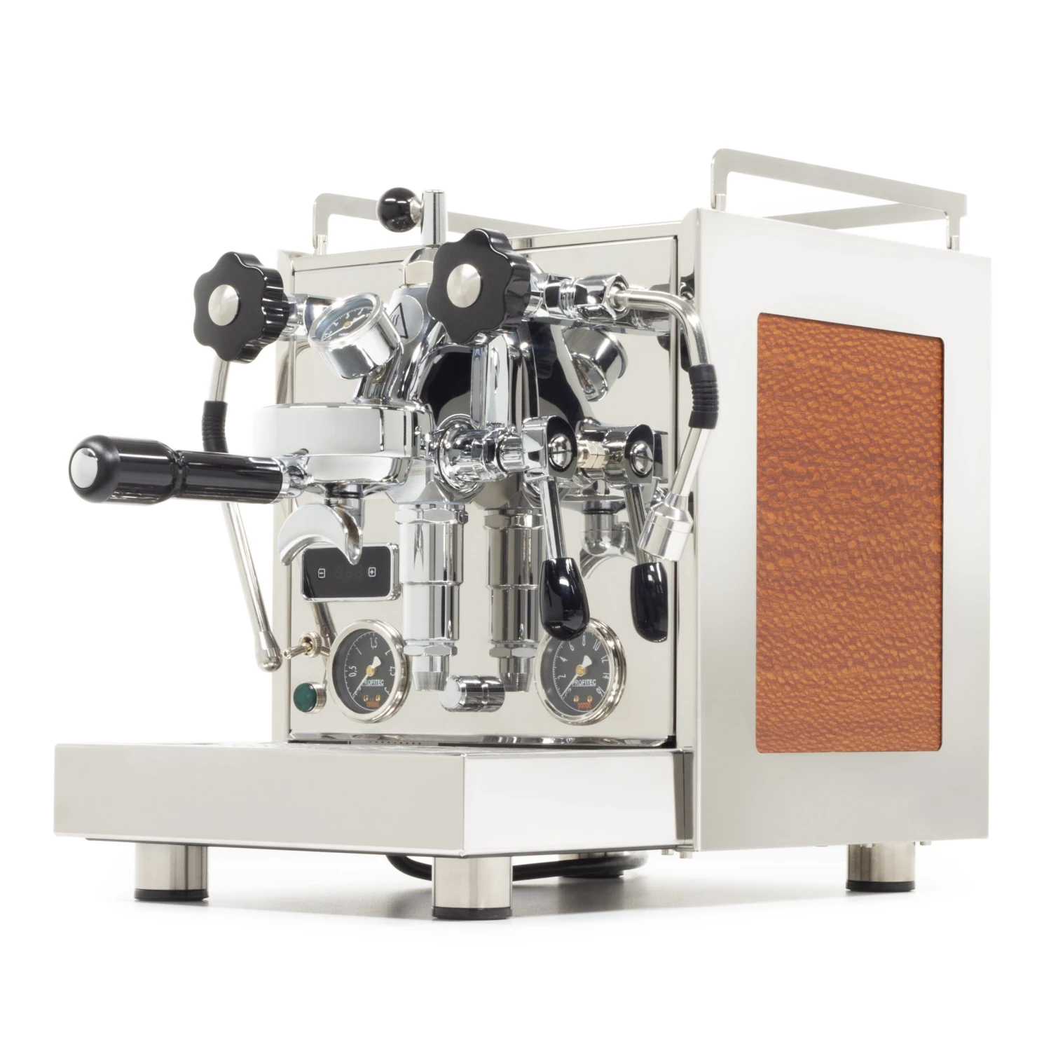 Profitec Pro 600 Dual Boiler Espresso Machine With Flow Control - Lacewood Quarter Cut 3 Profitec Pro 600 Dual Boiler Espresso Machine With Flow Control - Lacewood Quarter Cut