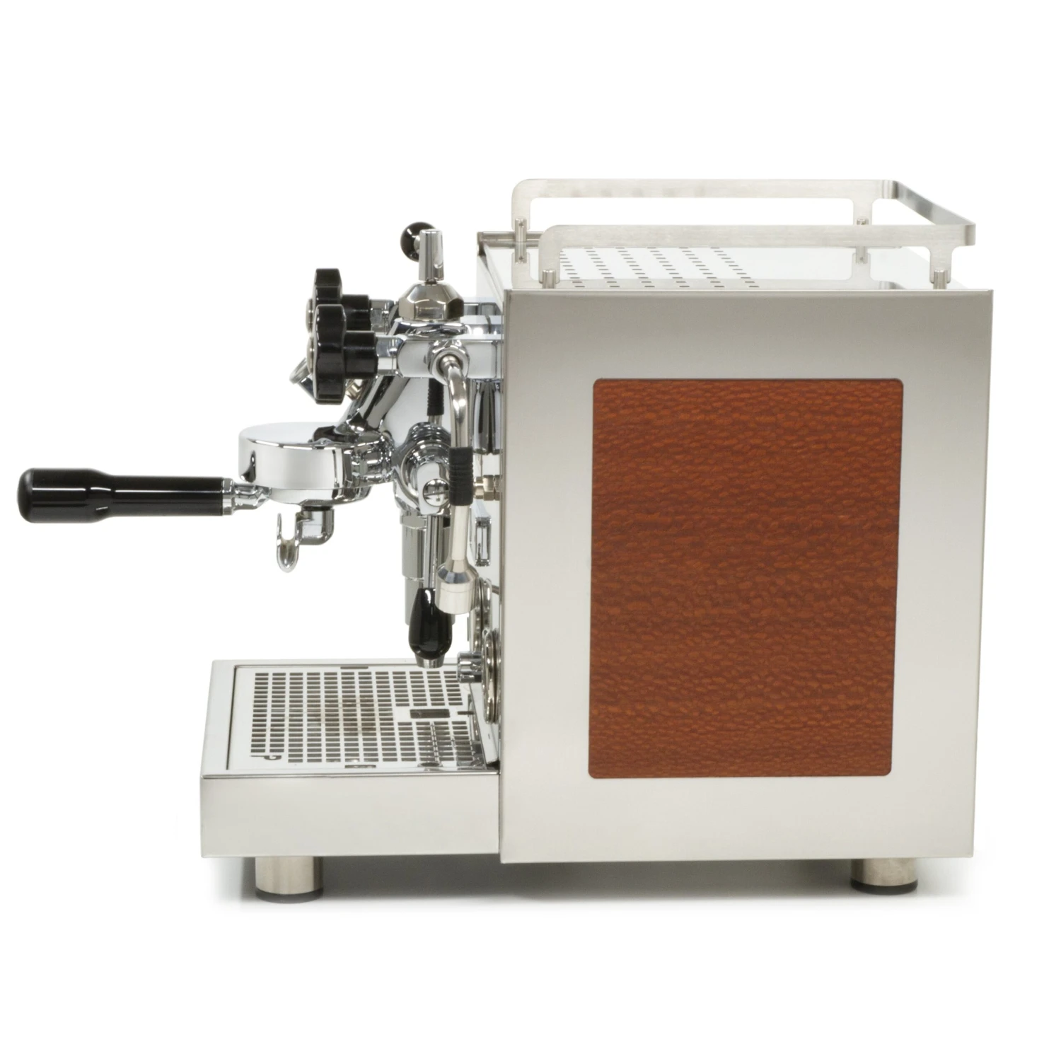 Profitec Pro 600 Dual Boiler Espresso Machine With Flow Control - Lacewood Quarter Cut 4 Profitec Pro 600 Dual Boiler Espresso Machine With Flow Control - Lacewood Quarter Cut - Image 2