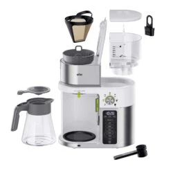 Braun KF9150 MultiServe Brewing System In White -Gaggia Store KF9150WH exploded 2000x2000 40daeaea 5494 4ea9 a564 06776cf5147e