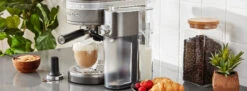 KitchenAid® Automatic Milk Frother Attachment - Charcoal Grey -Gaggia Store KitchenaidMilkFrotherCharcoalGreyBanner
