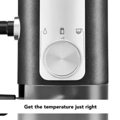 KitchenAid® Automatic Milk Frother Attachment - Brushed Stainless Steel -Gaggia Store KitchenaidMilkFrotherDetail 5656f107 529f 47fd aebf 46b17789f79b