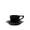 NotNeutral Espresso Cup And Saucer - Matte Black 2 NotNeutral Espresso Cup And Saucer - Matte Black -Gaggia Store LINO Espresso Black