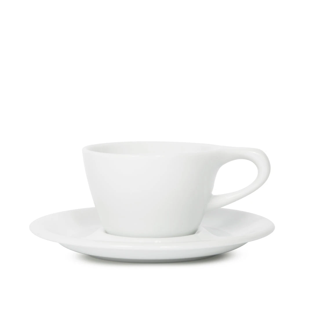 NotNeutral Cappuccino Cup And Saucer - White 3 NotNeutral Cappuccino Cup And Saucer - White