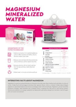 BWT AQUAlizer 2.6 L Pitcher With Illuminated Baselight -Gaggia Store Magnesium Mineralized Water EN