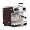 Dalla Corte Mina Espresso Machine (110v) - Dark Oak -Gaggia Store MinaDO Left IMG 0941 09f87d3a e081 4eb2 aa04 cf738d76581c
