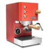 Profitec GO Espresso Machine - Red With Tiger Maple 1 Profitec GO Espresso Machine - Red With Tiger Maple -Gaggia Store PTPRO100REDTM