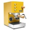 Profitec GO Espresso Machine - Yellow With Tiger Maple -Gaggia Store PTPRO100YELTM
