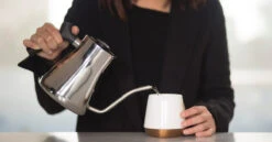 Fellow Stagg 1L Pour-Over Kettle - Polished Steel -Gaggia Store PolishedstaggandJoey