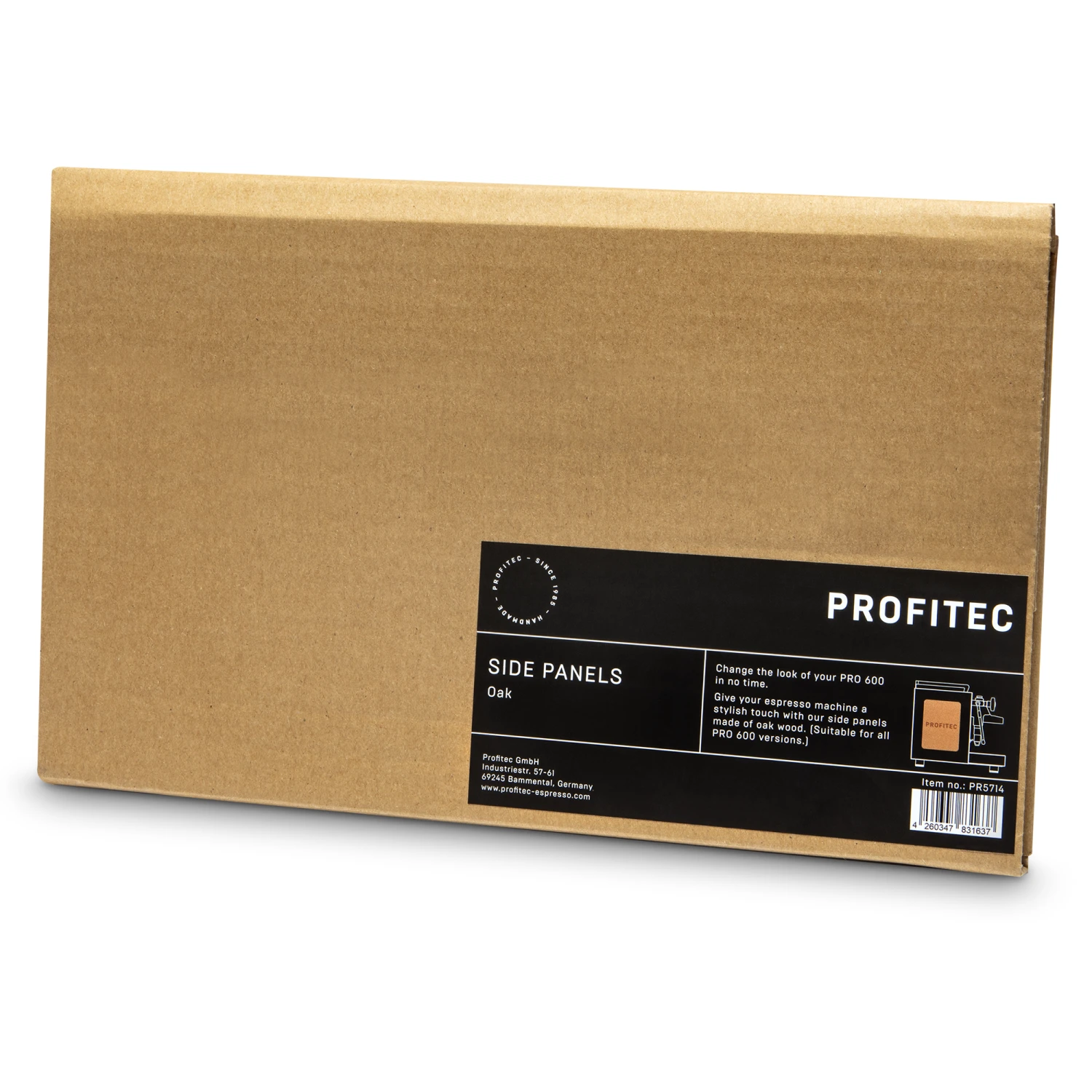 Profitec Pro 600 Side Panels (Set Of 2) - Oak 5 Profitec Pro 600 Side Panels (Set Of 2) - Oak - Image 3