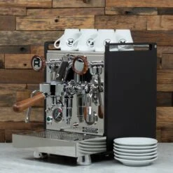 Rocket Espresso 6 Piece Flat White Cup And Saucer Set - White 10 Rocket Espresso 6 Piece Flat White Cup And Saucer Set - White -Gaggia Store REFLATCUP6PCWHT 043REFLATCUP6PCWHT 0433