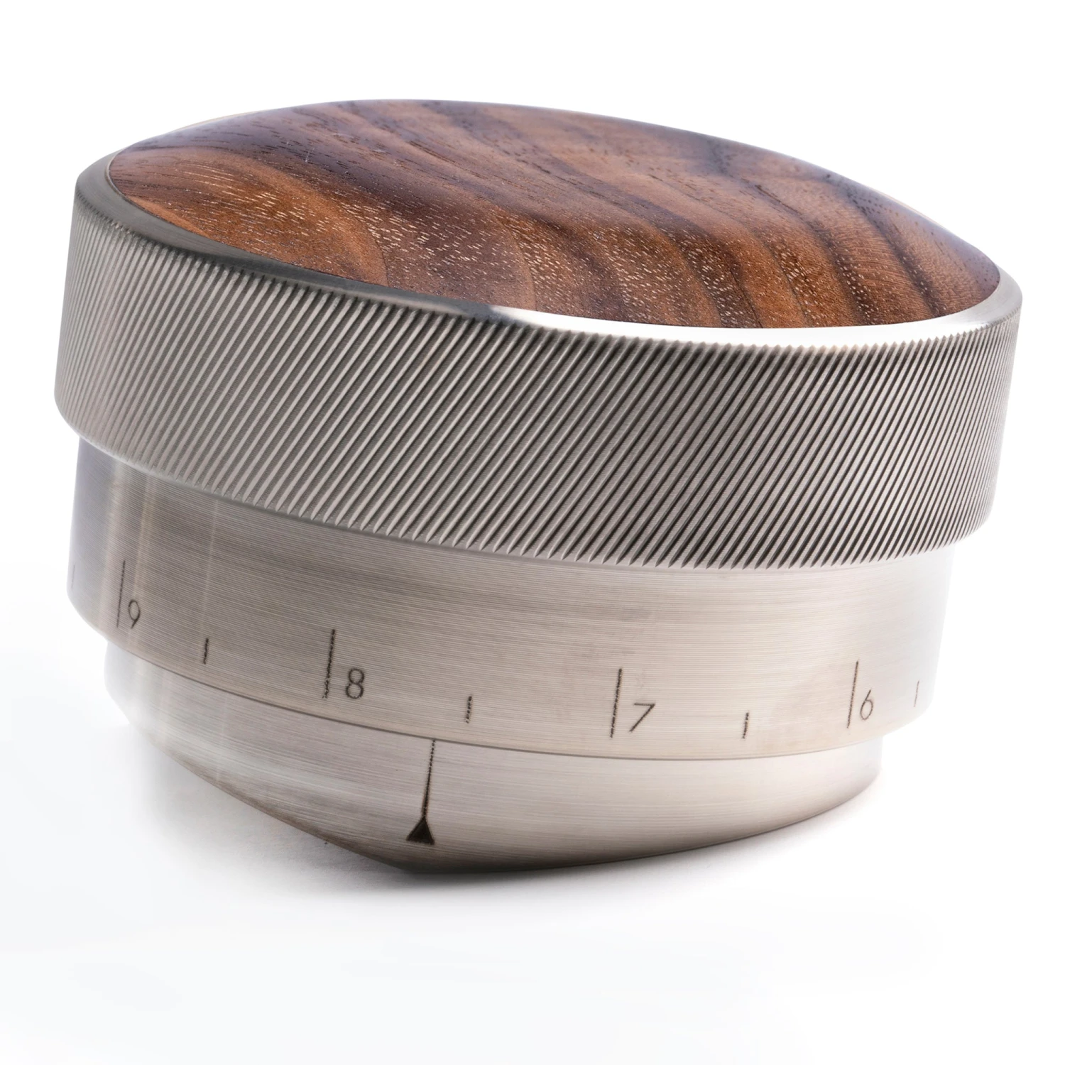 Saint Anthony Industries BT Wedge Espresso Preparation Distribution Tool 58.3mm - Curly Walnut 3 Saint Anthony Industries BT Wedge Espresso Preparation Distribution Tool 58.3mm - Curly Walnut