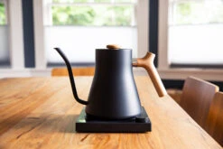 Fellow Stagg EKG 0.9L Kettle - Black And Maple -Gaggia Store TG7A4891StaggEKGwoodmaple