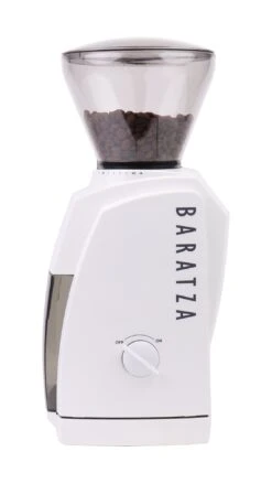 Baratza Encore Coffee Grinder In White 15 Baratza Encore Coffee Grinder In White -Gaggia Store WEncore Side