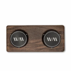 Wiedemann Hangup 2pc Equipment Rack - Walnut -Gaggia Store WMHANGUP2WL 04