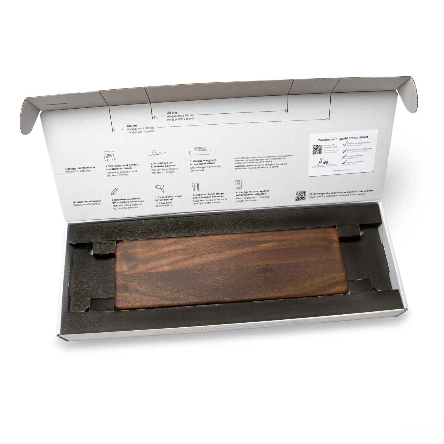 Wiedemann Hangup 3pc Equipment Rack - Walnut 8 Wiedemann Hangup 3pc Equipment Rack - Walnut - Image 6