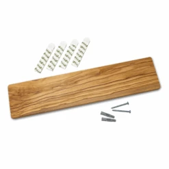 Wiedemann Hangup 4pc Equipment Rack - Olive Wood -Gaggia Store WMHANGUP4OW 06