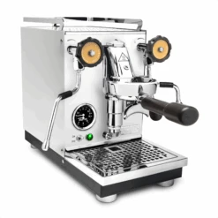 Profitec Pro 400 Espresso Machine In Matte White With Blackened Oak 19 Profitec Pro 400 Espresso Machine In Matte White With Blackened Oak -Gaggia Store White Oak Orange