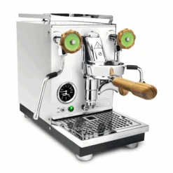 Profitec Pro 400 Espresso Machine In Matte White With Olive Wood 20 Profitec Pro 400 Espresso Machine In Matte White With Olive Wood -Gaggia Store White Olive Green