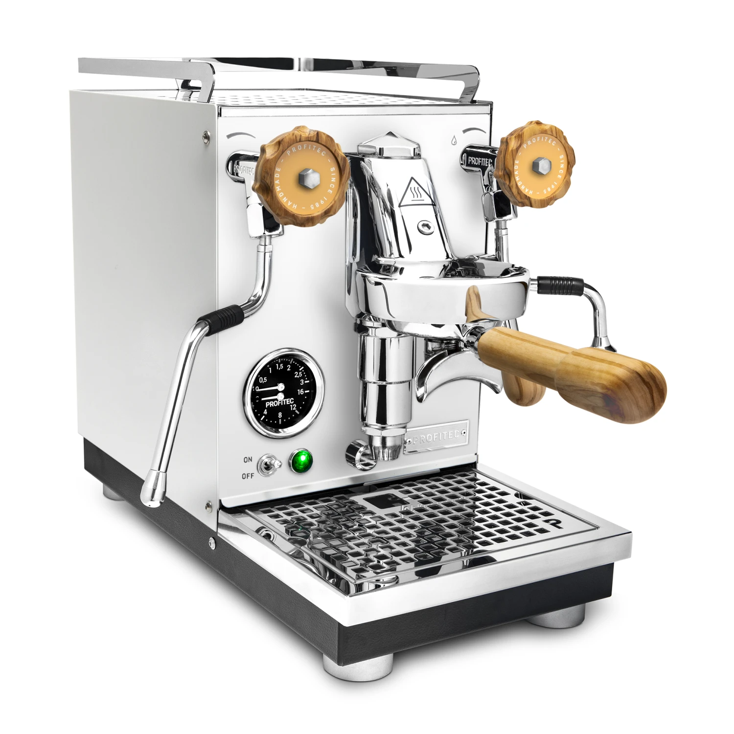 Profitec Pro 400 Espresso Machine In Matte White With Olive Wood 5 Profitec Pro 400 Espresso Machine In Matte White With Olive Wood - Image 3