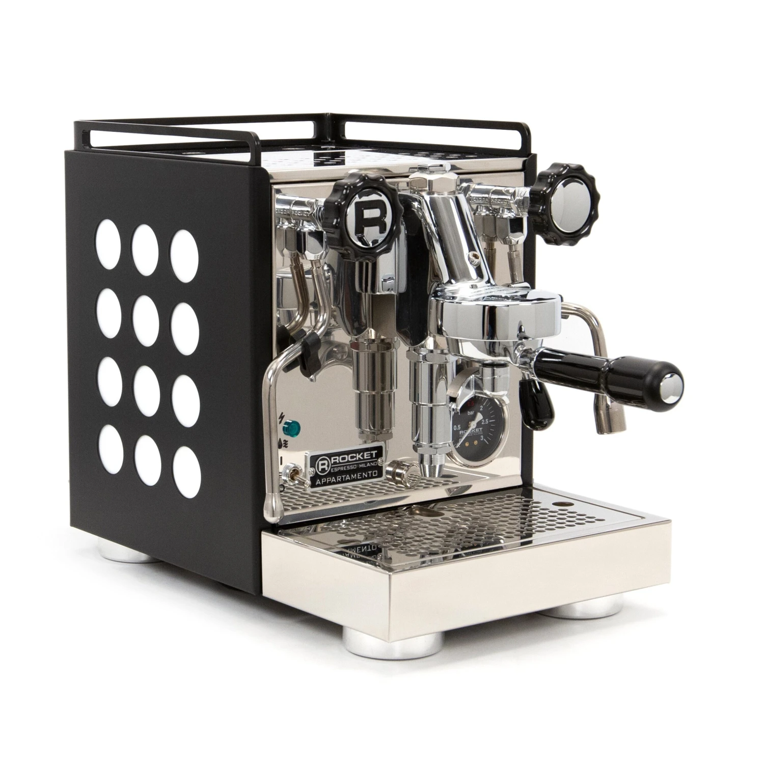 Refurbished Rocket Espresso Appartamento Serie Nera Espresso Machine - White 5 Refurbished Rocket Espresso Appartamento Serie Nera Espresso Machine - White - Image 3
