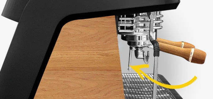 Dalla Corte XT Classic Espresso Machine - 3-Group White Oak 6 Dalla Corte XT Classic Espresso Machine - 3-Group White Oak - Image 4