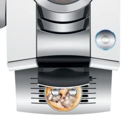 JURA Z10 Super-Automatic Espresso Machine In Diamond White -Gaggia Store Z10 pst Di Wh above CBCof