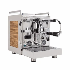Profitec Pro 600 Dual Boiler Espresso Machine With Quick Steam Plus - Zebra Wood
