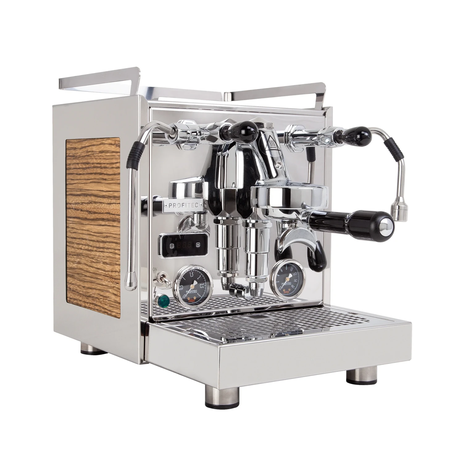 Profitec Pro 600 Dual Boiler Espresso Machine With Quick Steam Plus - Zebra Wood 3 Profitec Pro 600 Dual Boiler Espresso Machine With Quick Steam Plus - Zebra Wood