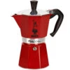 Bialetti Moka Express Rosso 6-Cup Moka Pot -Gaggia Store bialetti moka express moka color stovetop coffeemaker in red