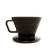 Saint Anthony Industries F70 Ceramic Flatbottom Pourover Brewer - Black 2 Saint Anthony Industries F70 Ceramic Flatbottom Pourover Brewer - Black -Gaggia Store black