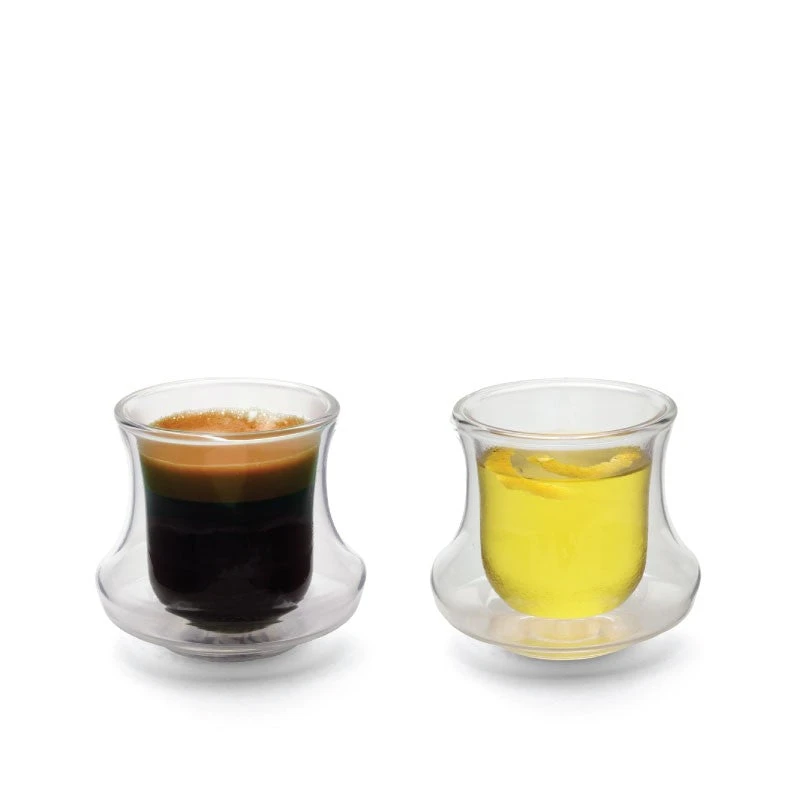 NotNeutral CICLONE 2.5oz Demitasse Double Walled Cups - Set Of 2 3 NotNeutral CICLONE 2.5oz Demitasse Double Walled Cups - Set Of 2