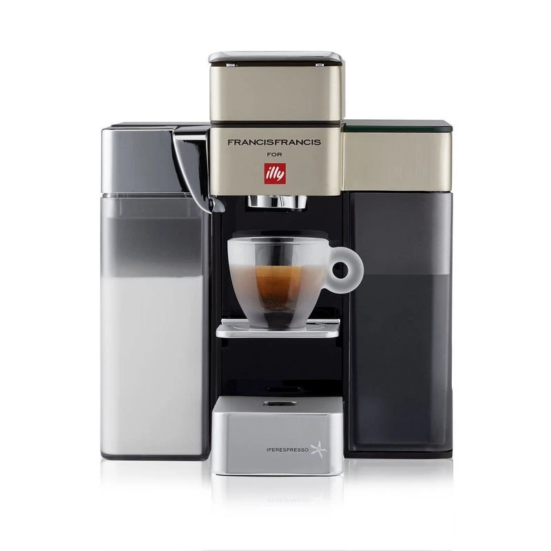 Illy Y5 IperEspresso Milk, Espresso & Coffee Machine - Satin 3 Illy Y5 IperEspresso Milk, Espresso & Coffee Machine - Satin