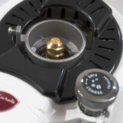 Eureka Zenith 65E High Speed Espresso Grinder In White -Gaggia Store img 1754